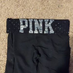 Victoria secret pink boot cut yoga pants